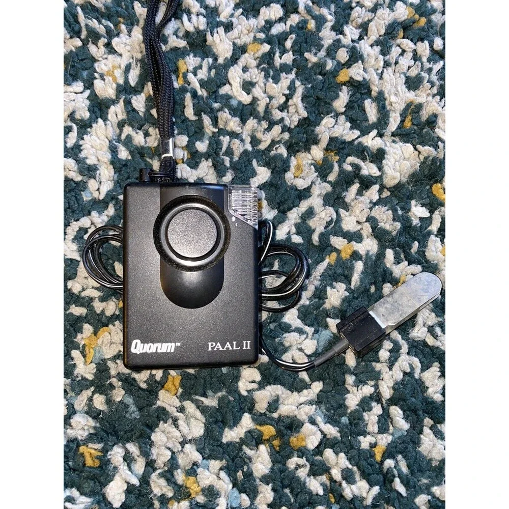 Quorum Paal Alarm Personal Security Attack Alarm w/Clip 9 Volt Battery Required